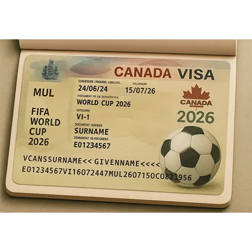 ویزای توریستی کانادا 𝟐𝟎𝟐𝟔